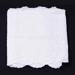 Ruban de dentelle, bordure en dentelle brodée, pour les accessoires vestimentaires lolita, Décorations pour la maison, blanc, 1 pouce (26 mm)