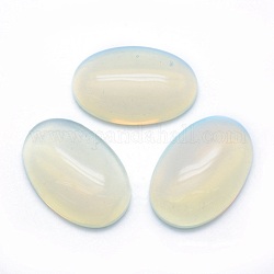 Cabuchones Opalite, oval, 30x20x7~7.5mm