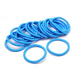 Accessori per capelli della ragazza, filo di nylon legami dei capelli fibra elastica, Supporto ponytail, cielo blu profondo, 44mm
