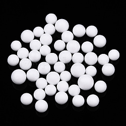 Маленькие шарики из пенопласта, круглые, для изготовления поделок на свадьбу и праздник своими руками, белые, 4.5~6.5 мм