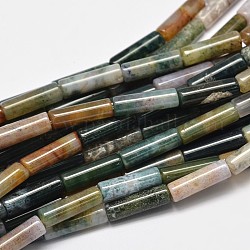 Colonna naturale agata indian fili di perline, 13~14x4mm, Foro: 1.2 mm, circa 29pcs/filo, 15.3 pollice