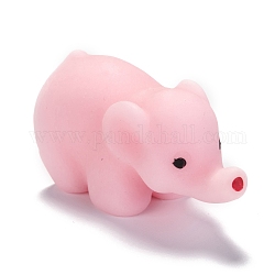 Мягкая игрушка для снятия стресса в форме слона, забавная сенсорная игрушка непоседа, для снятия стресса и тревожности, розовые, 46x23x25 мм
