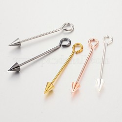 Split-Pin aus Messing, arrow, Mischfarbe, 52~59x6 mm, Bohrung: 4 mm, Stift: 1.5 mm