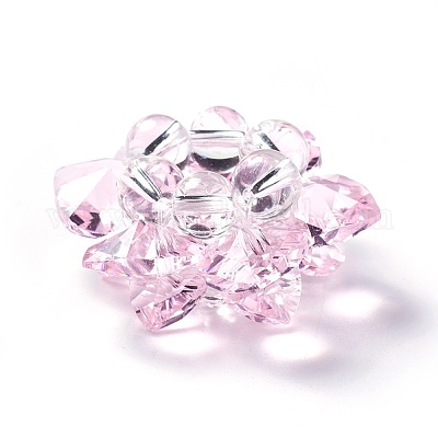 Perles de verre tissées&nbsp;GLAA-F088-F21-1