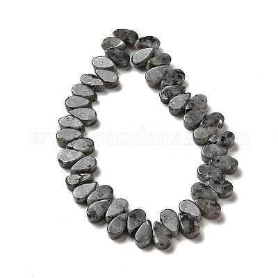 Brins de perles de larvikite naturelles&nbsp;G-B064-B63-1