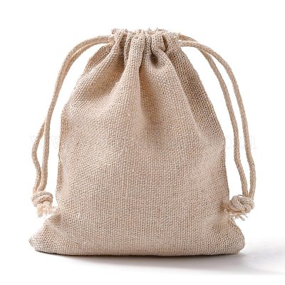 Borse coulisse imballaggio cotone sacchetti&nbsp;X-ABAG-R011-10x12-1