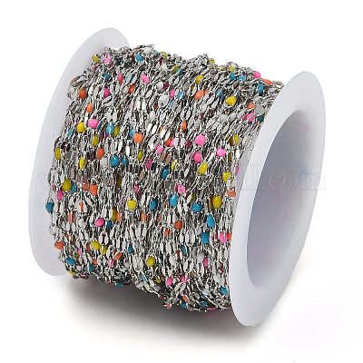 Messingketten&nbsp;AJEW-Q153-03P-08-1