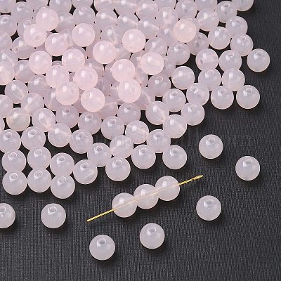 Nachahmung Jade Acrylperlen&nbsp;SACR-S188-08mm-09-1