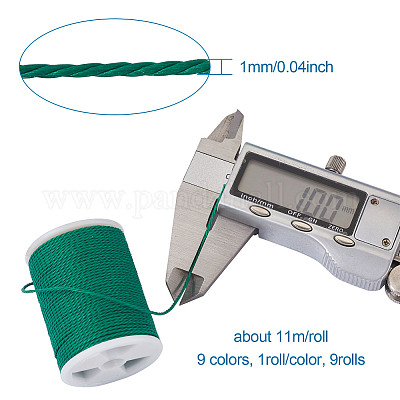 Cordon de polyester ciré&nbsp;YC-TA0001-02A-1