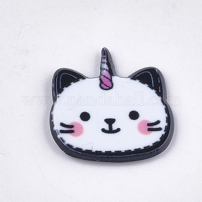 Plastikkätzchen Cabochons&nbsp;KY-T010-08-1