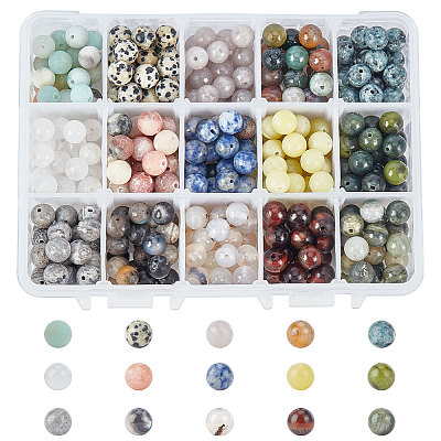 🥇▷ HAOMEEDUO 600 Pcs Cuentas de Piedras Preciosas Piedras