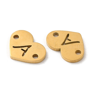 26 Stück Ionenplattierung (IP) 304 Edelstahl-Anschluss-Charms&nbsp;STAS-C081-04G-1