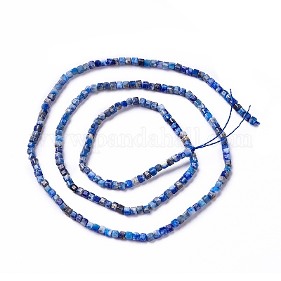 Natürlicher Lapislazuli Perlenstränge&nbsp;X-G-L581C-001-1