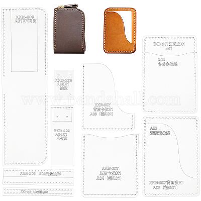 Acrylic Stencil Sewing Pattern Phone Cases Leather Templates