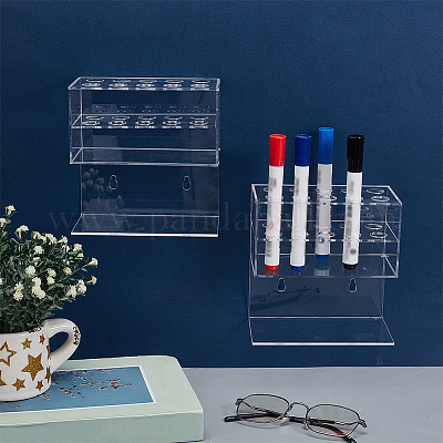 Porte-stylo acrylique&nbsp;OFST-WH0004-052-1