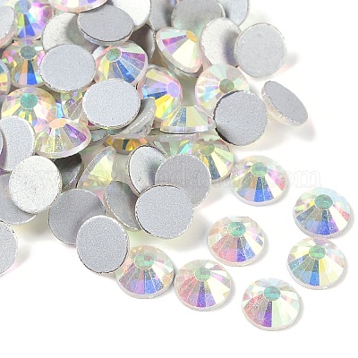 Strass di vetro piatto &nbsp;RGLA-C002-SS34-101-1