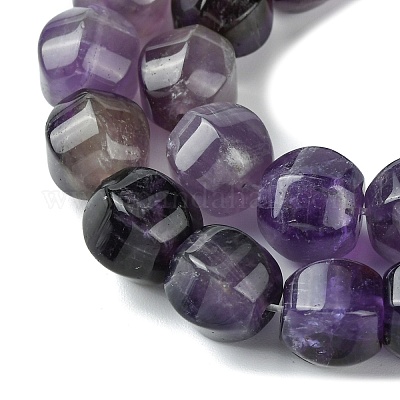 Natürlichen Amethyst Perlen Stränge&nbsp;G-H023-A08-01-1