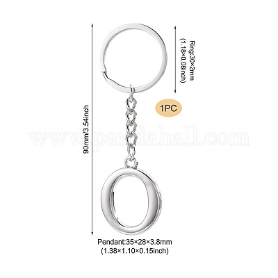 Porte-clés en alliage&nbsp;KEYC-TADJ0001-11O-1