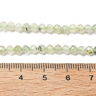 Natürlicher Prehnit-Perlenstrang&nbsp;G-RM241221-B11-1