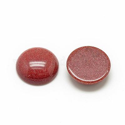 Synthetischen Aventurin cabochons&nbsp;G-R416-8mm-47-1