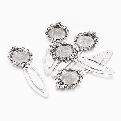 Tibetischer Stil Lesezeichen Fassungen für Cabochon X-TIBE-S169-AS-NR-1