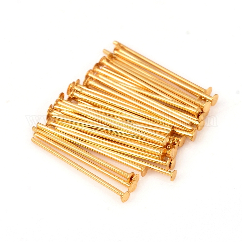 Wholesale 304 Stainless Steel Flat Head Pins - Pandahall.com