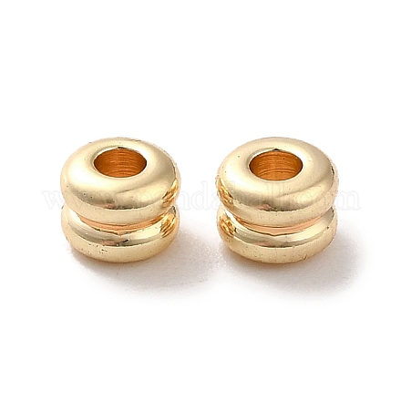 Perline in ottone KK-H455-11G-1