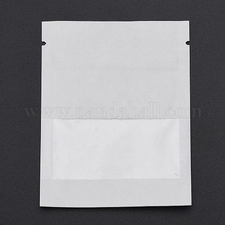 Крафт-бумага с открытым верхом сумки на молнии OPP-M002-02A-01-1