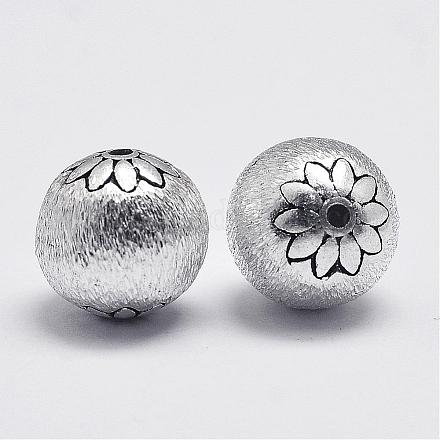 Perline di argento puro thai STER-P010-025-1