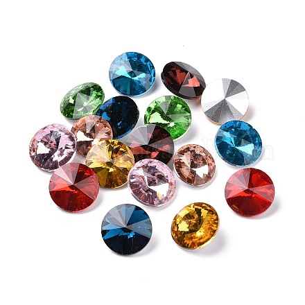 Diamante de imitación de cristal en punta RGLA-R003-18mm-M-1