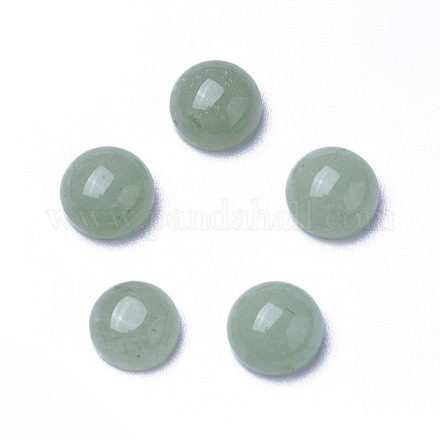 Natürlichen grünen Aventurin Cabochons G-F605C-02-1