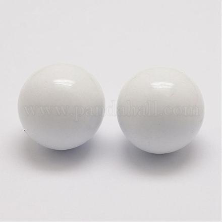 Brass Chime Ball Beads Fit Cage Pendants KK-G298-16mm-17-1