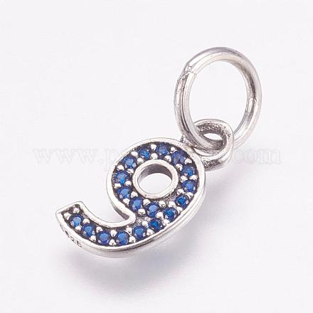 Thai 925 Sterling Silber Charms STER-G018-16A-1
