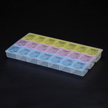 Behälter aus Polypropylen-Kunststoffperlen CON-N008-006-1