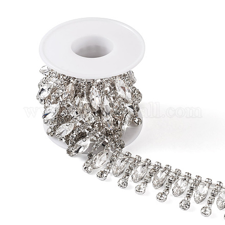 Cheriswelry Iron Crystal Rhinestone Cup Chain CH-CW0001-02-1