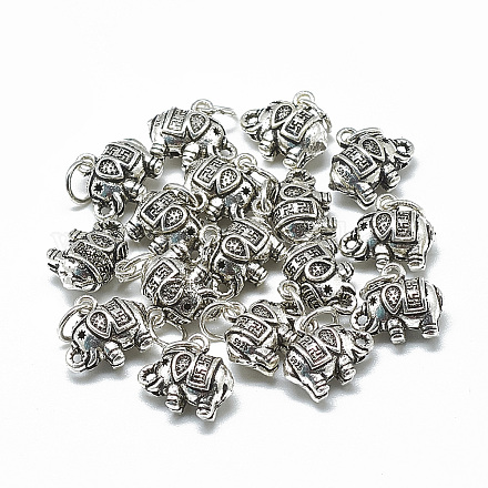 Thai 925 Sterling Silver Charms X-STER-T002-25AS-1