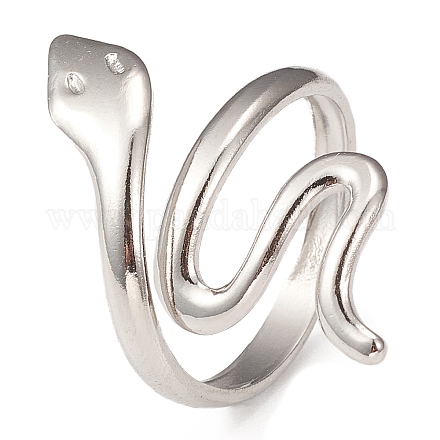 304 anelli gemelli in acciaio inox RJEW-P080-04P-1