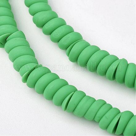 Polymer Clay Bead Strands CLAY-P011-02-1
