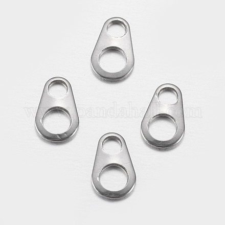 201 Stainless Steel Chain Tabs STAS-F149-16P-D-1