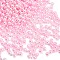 ABS Imitation Pearl Beads, Round, Two Tone, Pink, 6mm, Hole: 1.8mm, about 5000pcs/500g