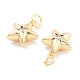 Подвеска из латуни с фианитами KK-P271-38B-01G-2