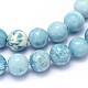 Chapelets de perles en pierre gemme naturelle G-L367-01-6mm-2