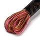 10 ovillo de hilo de bordar de poliéster de 6 cabos OCOR-K006-A42-2