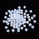 Faceted Bicone Opalite Beads GLAA-E019-4mm-48-2