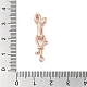 Латунная обшивка стойки с застежками KK-B088-09RG-3
