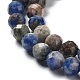 Natural Sodalite Beads Strands G-J400-E09-03-4