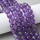 Natürlichen Amethyst Perlen Stränge&nbsp;G-R446-10mm-21-A-2