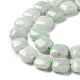 Natürliche Myanmar Jade Perlen Stränge G-C238-16B-4