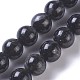 Brins de perles de glaucophane naturel G-P428-05-6mm-2