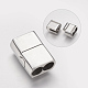 304 Stainless Steel Magnetic Clasps STAS-P181-07P-2